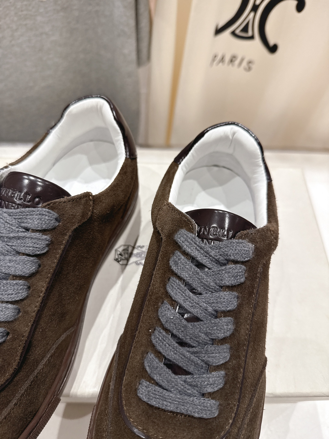 高版本出厂 Brunello Cucinelli 新款BC经典系带休闲鞋一脚蹬乐福鞋系列单鞋BC是意大利