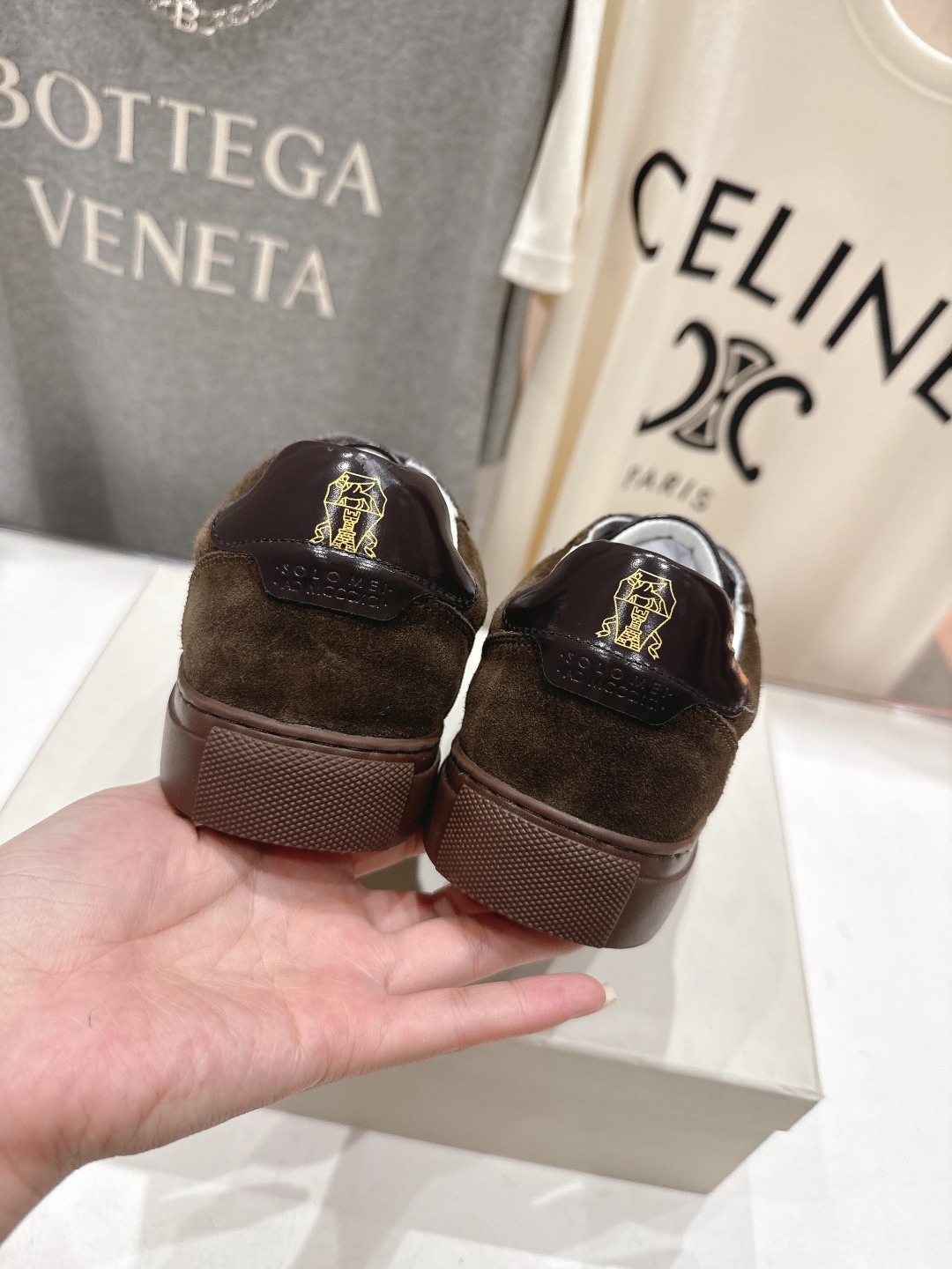 高版本出厂 Brunello Cucinelli 新款BC经典系带休闲鞋一脚蹬乐福鞋系列单鞋BC是意大利