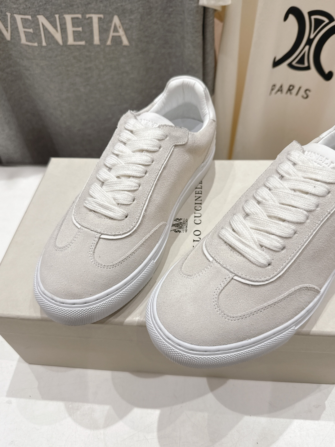 高版本出厂 Brunello Cucinelli 新款BC经典系带休闲鞋一脚蹬乐福鞋系列单鞋BC是意大利