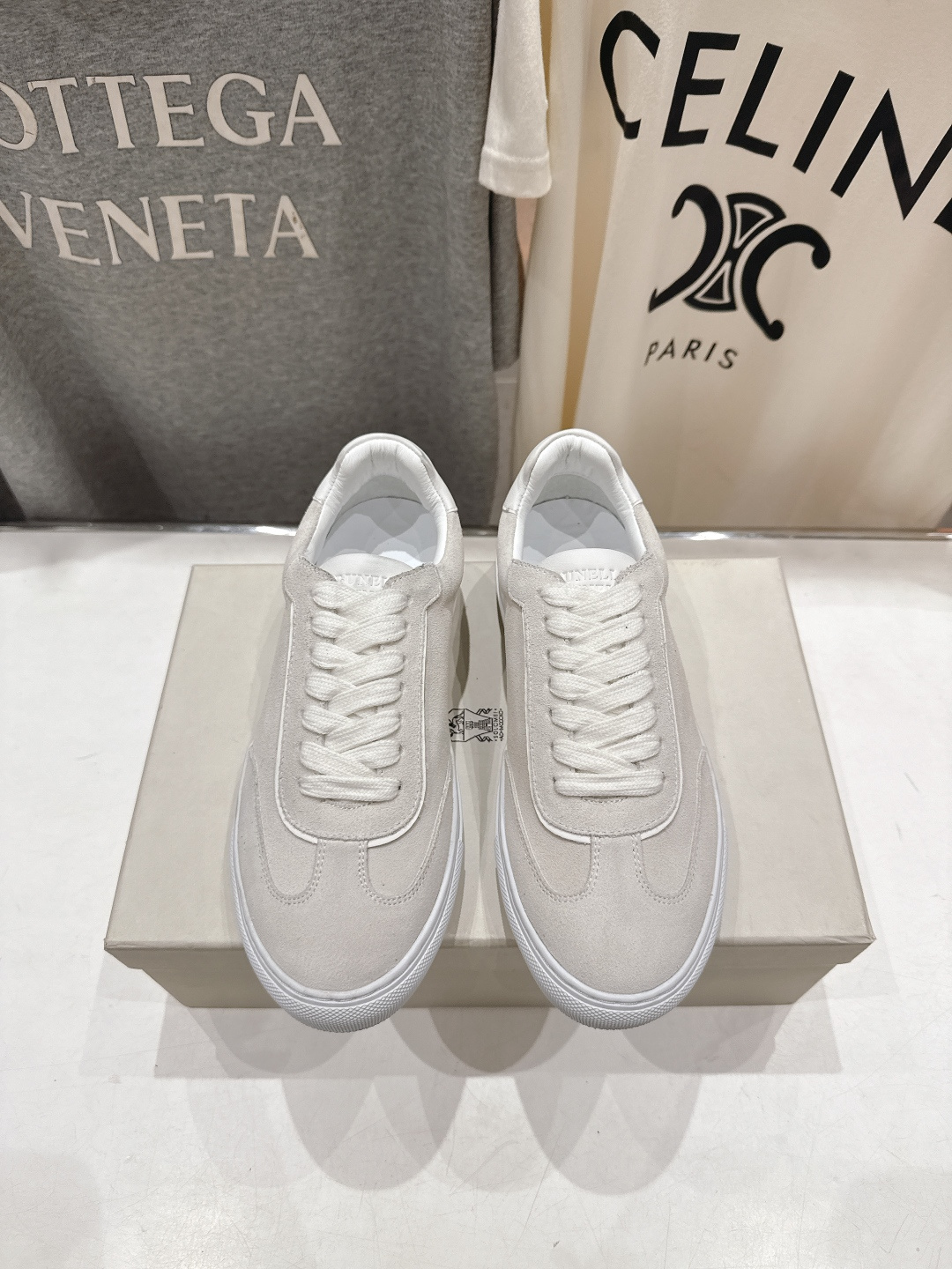 高版本出厂 Brunello Cucinelli 新款BC经典系带休闲鞋一脚蹬乐福鞋系列单鞋BC是意大利