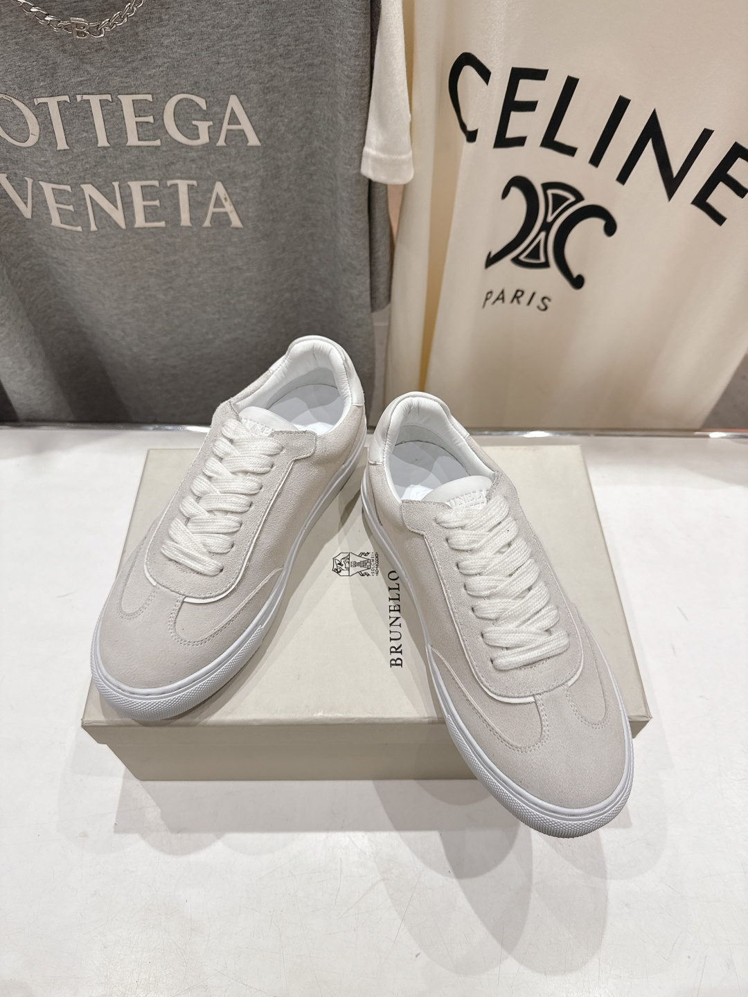 高版本出厂 Brunello Cucinelli 新款BC经典系带休闲鞋一脚蹬乐福鞋系列单鞋BC是意大利