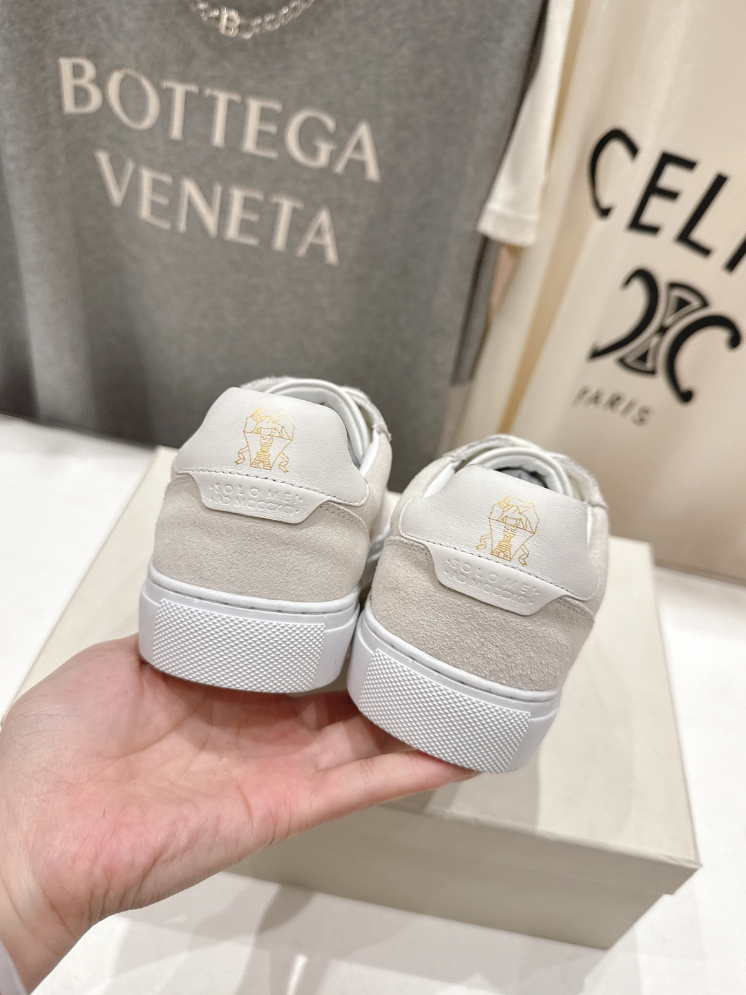 高版本出厂 Brunello Cucinelli 新款BC经典系带休闲鞋一脚蹬乐福鞋系列单鞋BC是意大利