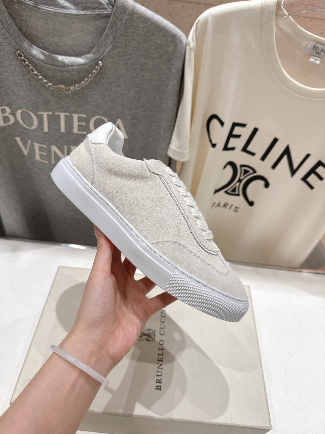 高版本出厂 Brunello Cucinelli 新款BC经典系带休闲鞋一脚蹬乐福鞋系列单鞋BC是意大利