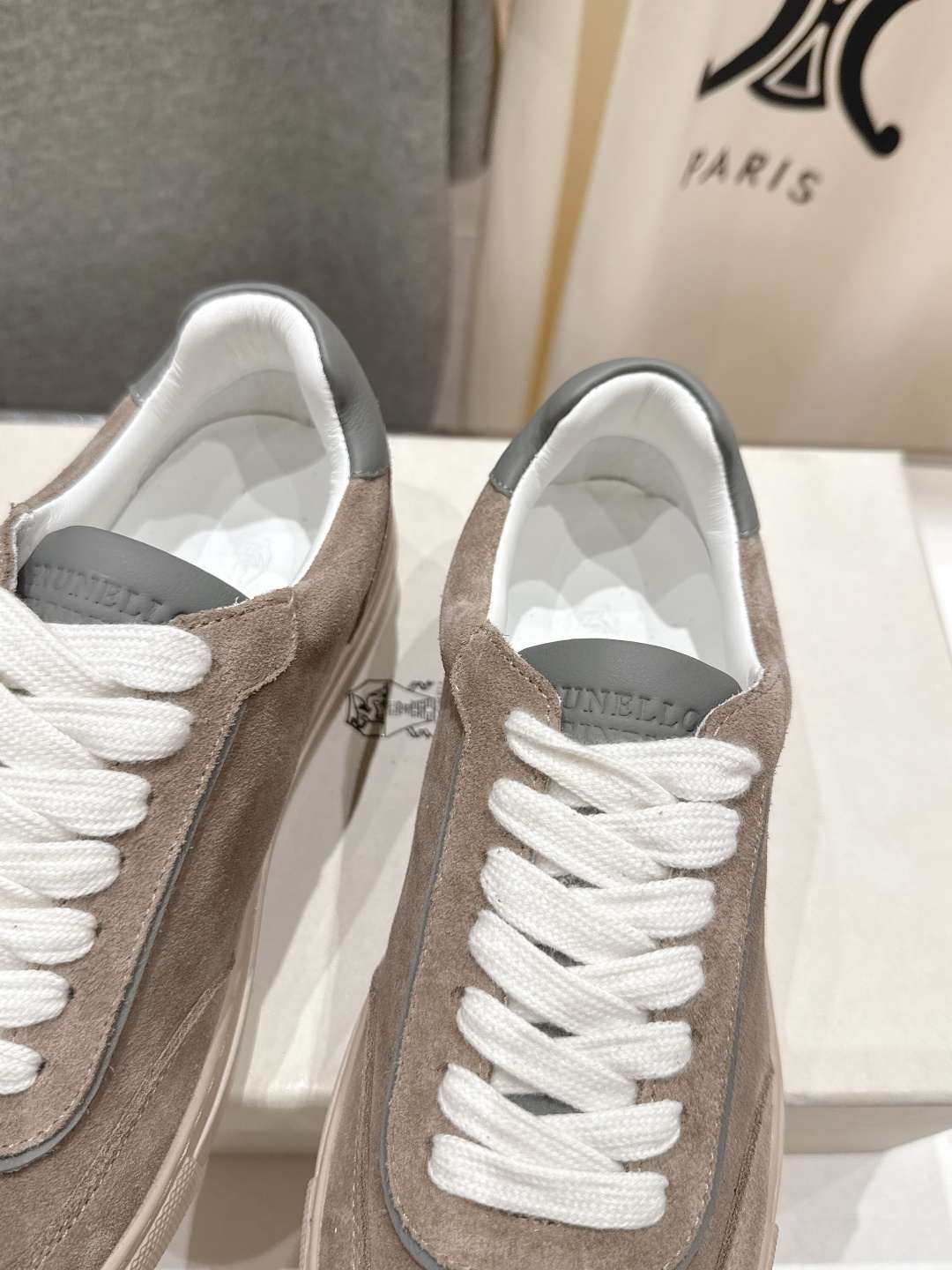 高版本出厂 Brunello Cucinelli 新款BC经典系带休闲鞋一脚蹬乐福鞋系列单鞋BC是意大利