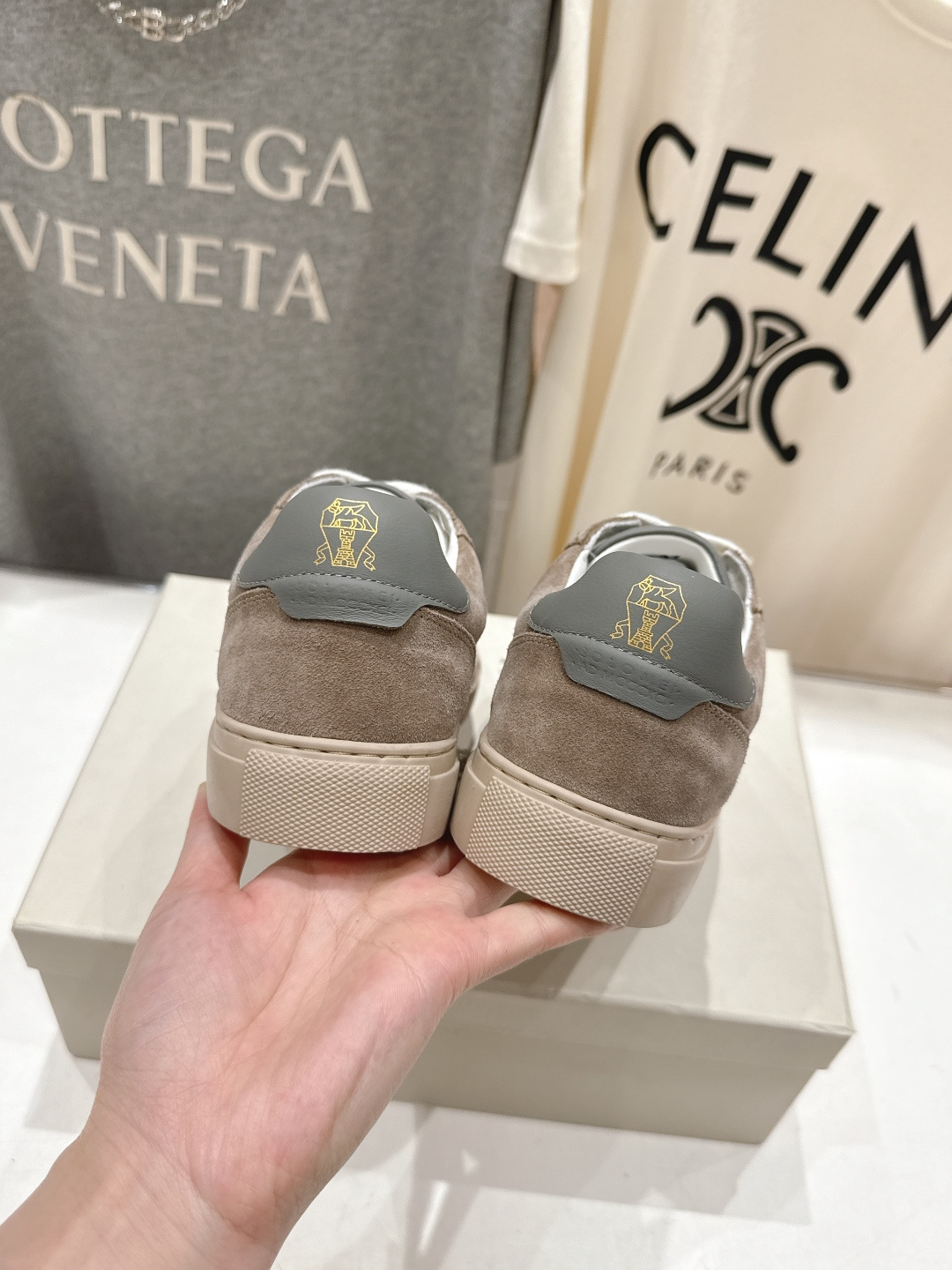 高版本出厂 Brunello Cucinelli 新款BC经典系带休闲鞋一脚蹬乐福鞋系列单鞋BC是意大利