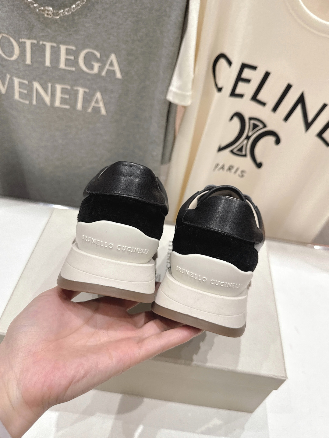 高版本出厂 Brunello Cucinelli 新款BC经典休闲鞋运动鞋系列单鞋BC是意大利知名品牌，