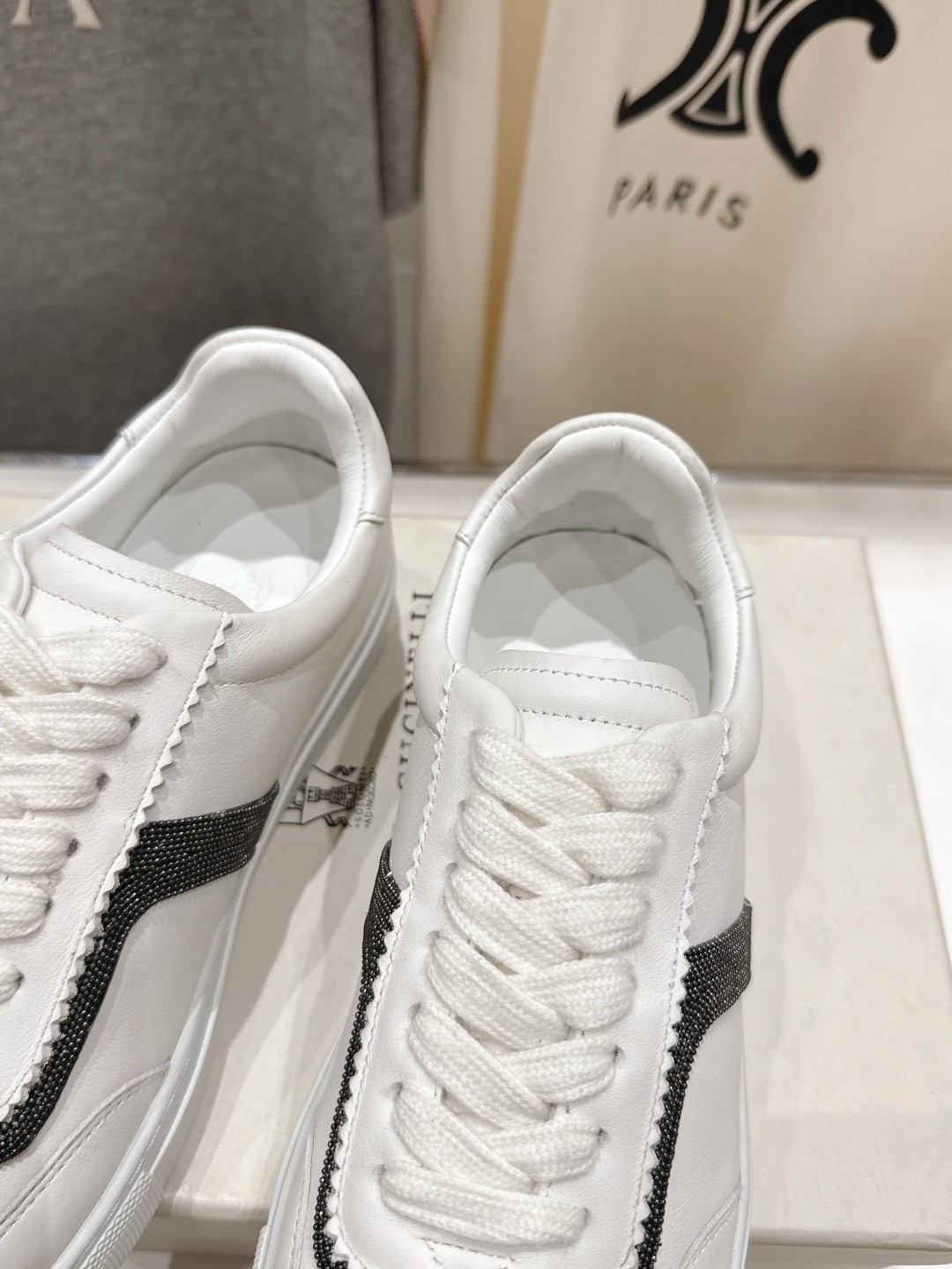 高版本出厂 Brunello Cucinelli 新款BC经典系带休闲鞋一脚蹬乐福鞋系列单鞋BC是意大利