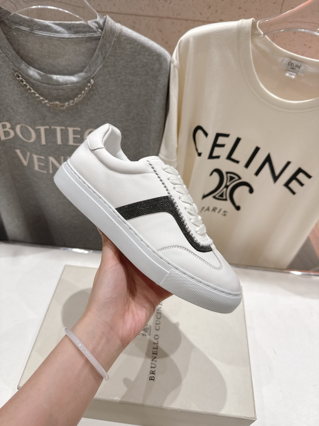 高版本出厂 Brunello Cucinelli 新款BC经典系带休闲鞋一脚蹬乐福鞋系列单鞋BC是意大利