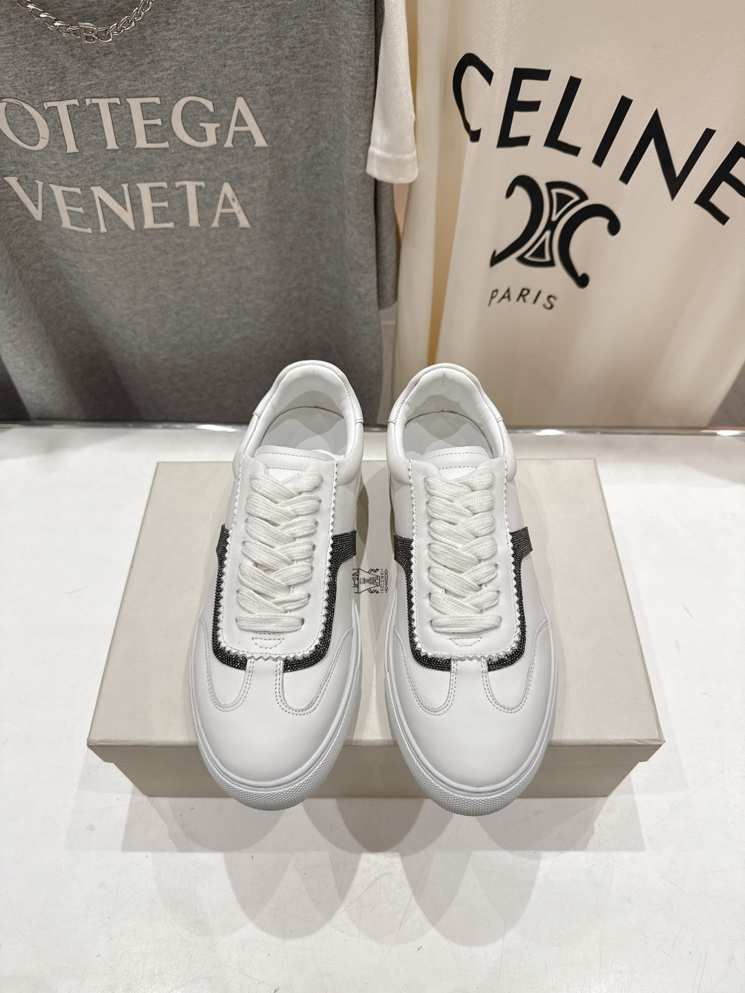 高版本出厂 Brunello Cucinelli 新款BC经典系带休闲鞋一脚蹬乐福鞋系列单鞋BC是意大利