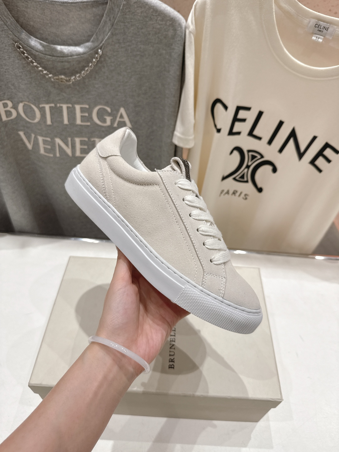 高版本出厂 Brunello Cucinelli 新款BC经典系带休闲鞋一脚蹬乐福鞋系列单鞋BC是意大利