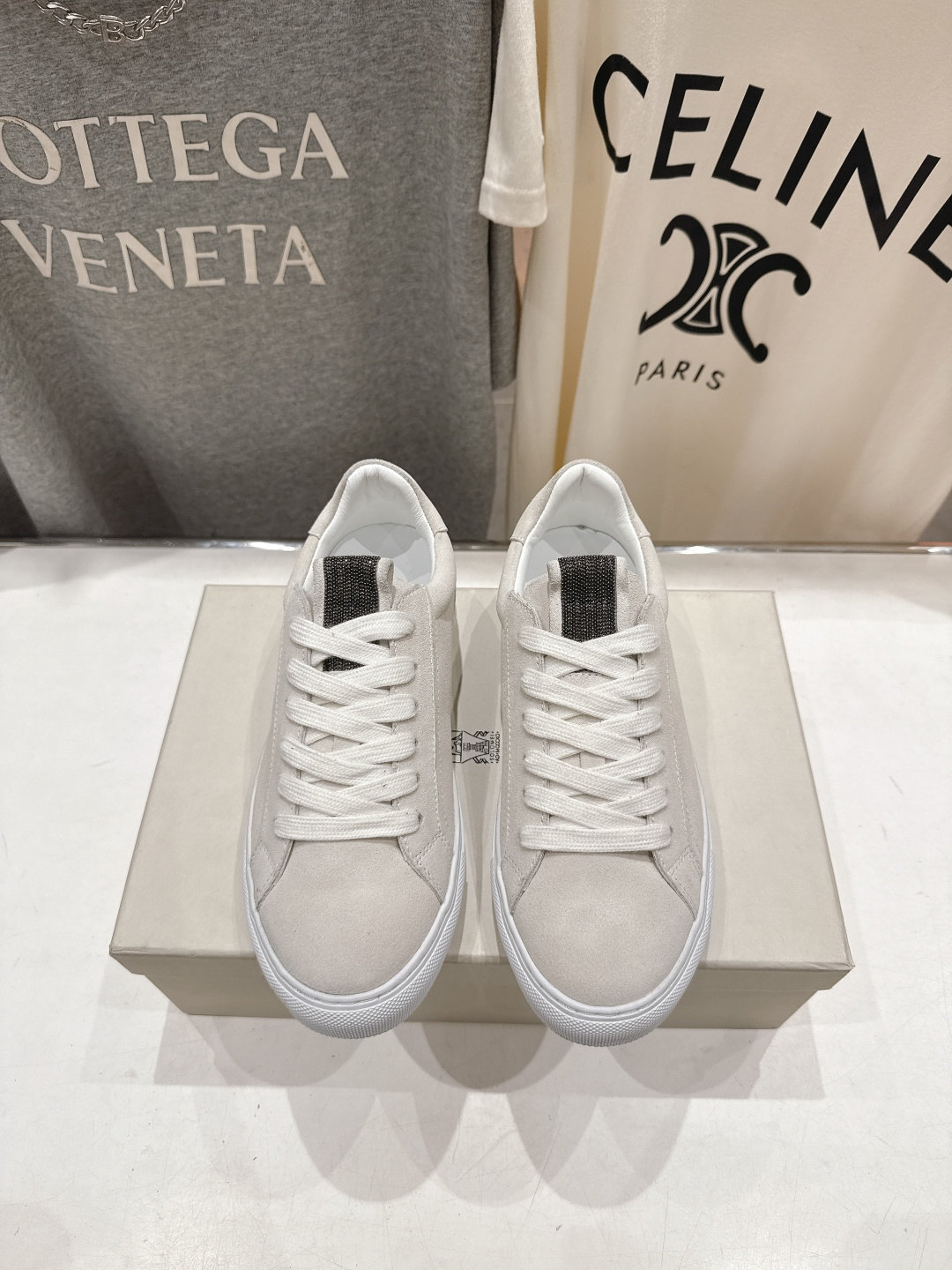 高版本出厂 Brunello Cucinelli 新款BC经典系带休闲鞋一脚蹬乐福鞋系列单鞋BC是意大利