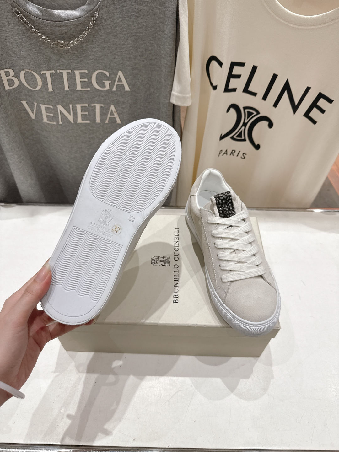 高版本出厂 Brunello Cucinelli 新款BC经典系带休闲鞋一脚蹬乐福鞋系列单鞋BC是意大利