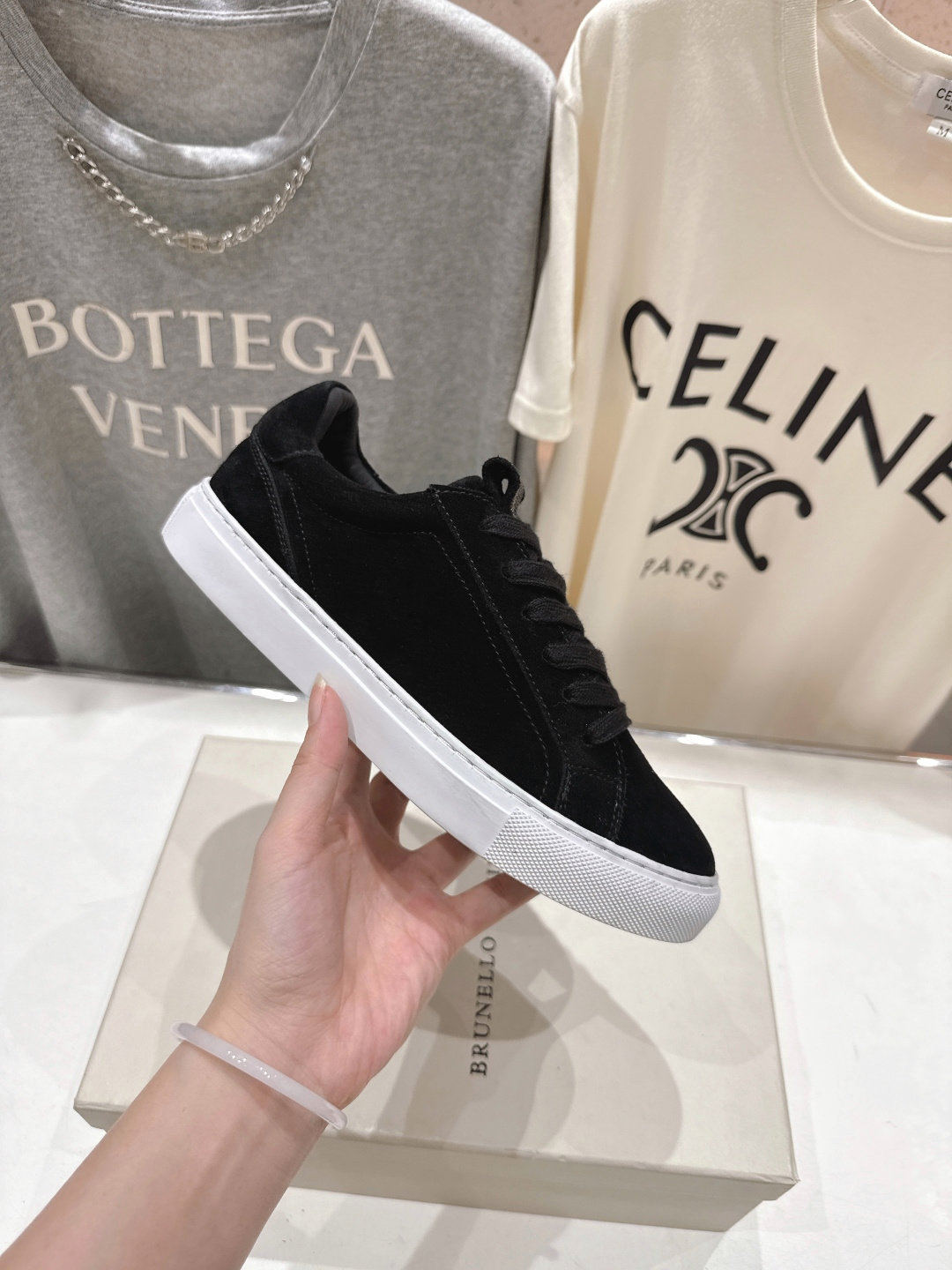 高版本出厂 Brunello Cucinelli 新款BC经典系带休闲鞋一脚蹬乐福鞋系列单鞋BC是意大利