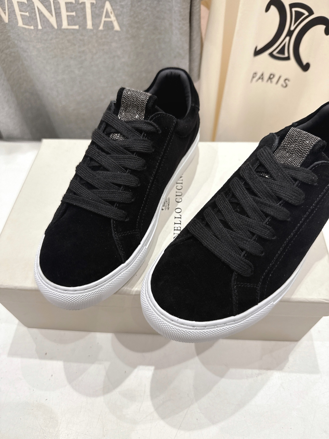 高版本出厂 Brunello Cucinelli 新款BC经典系带休闲鞋一脚蹬乐福鞋系列单鞋BC是意大利