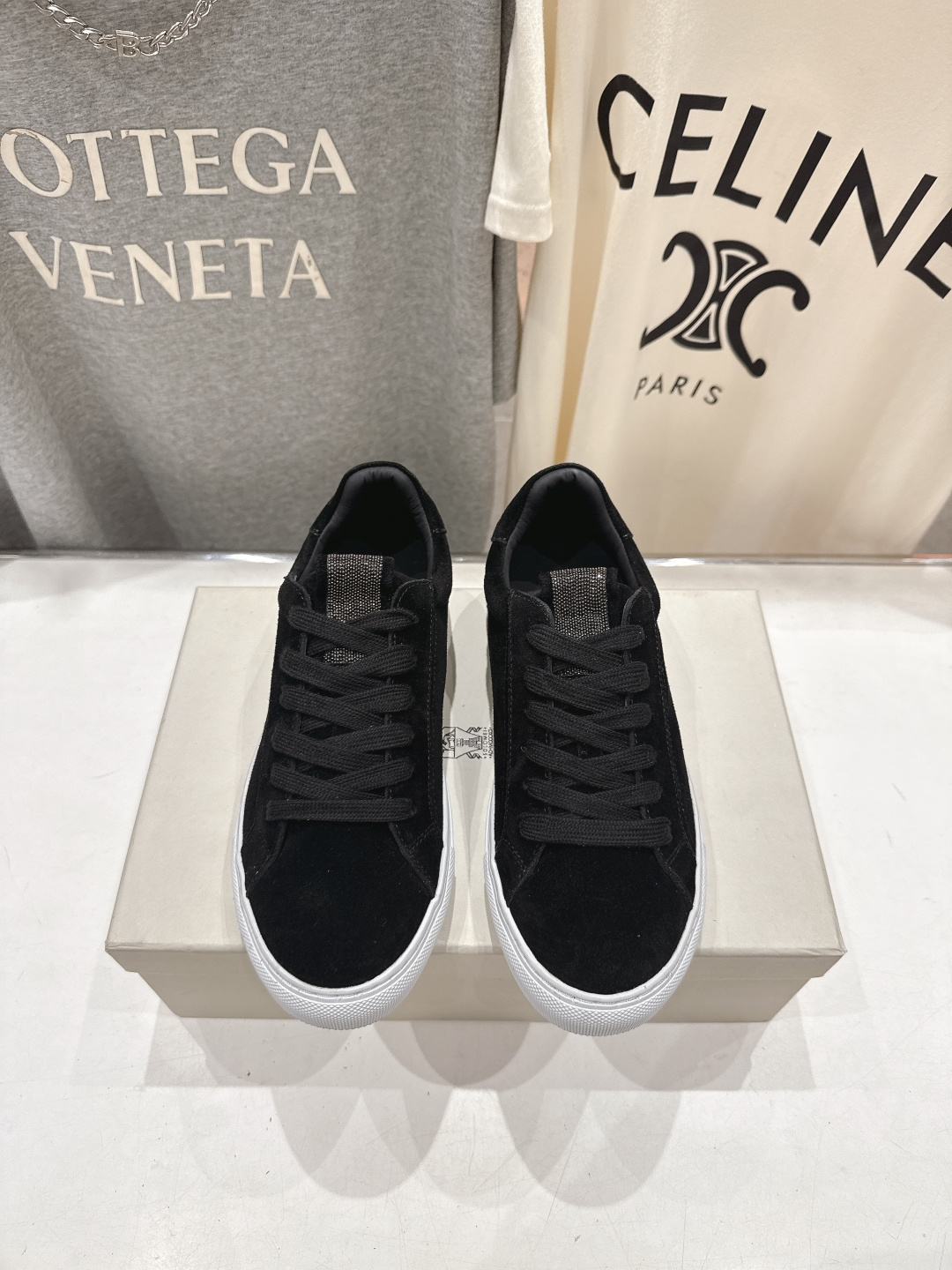 高版本出厂 Brunello Cucinelli 新款BC经典系带休闲鞋一脚蹬乐福鞋系列单鞋BC是意大利