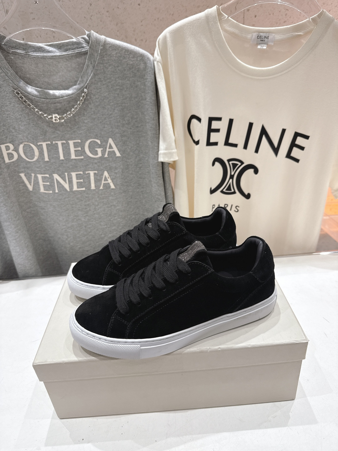 高版本出厂 Brunello Cucinelli 新款BC经典系带休闲鞋一脚蹬乐福鞋系列单鞋BC是意大利