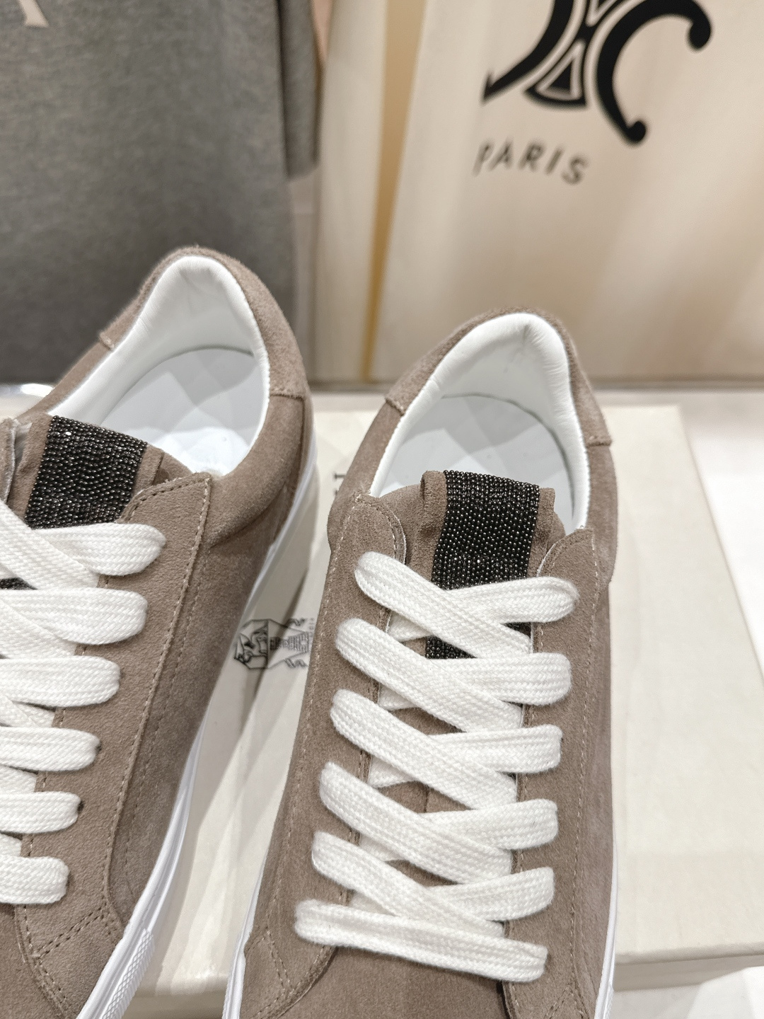 高版本出厂 Brunello Cucinelli 新款BC经典系带休闲鞋一脚蹬乐福鞋系列单鞋BC是意大利