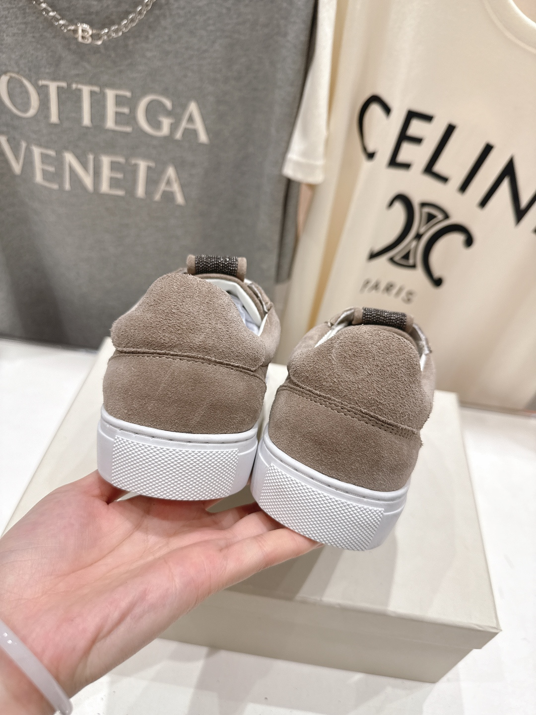 高版本出厂 Brunello Cucinelli 新款BC经典系带休闲鞋一脚蹬乐福鞋系列单鞋BC是意大利