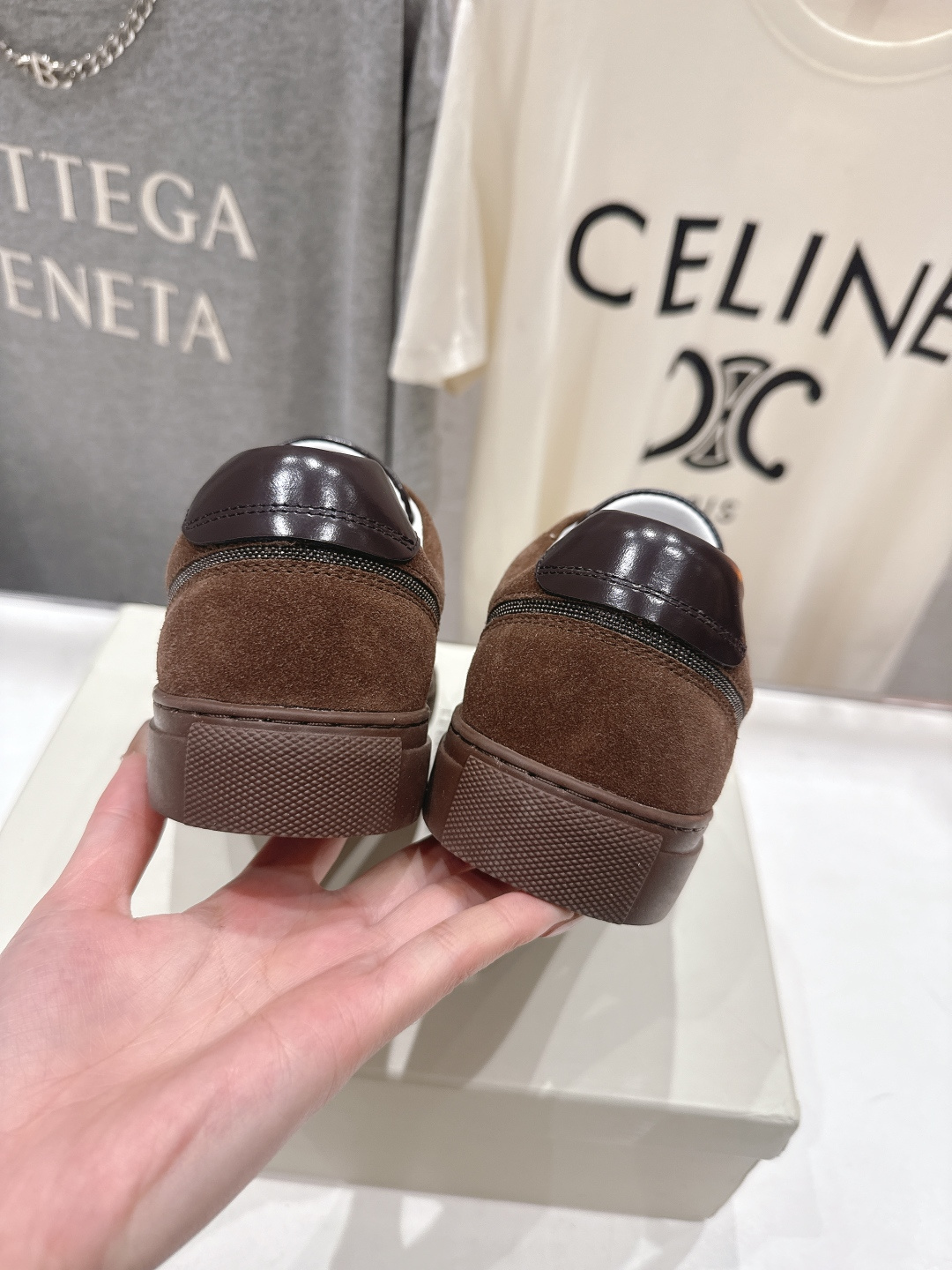 高版本出厂 Brunello Cucinelli 新款BC经典系带休闲鞋一脚蹬乐福鞋系列单鞋BC是意大利