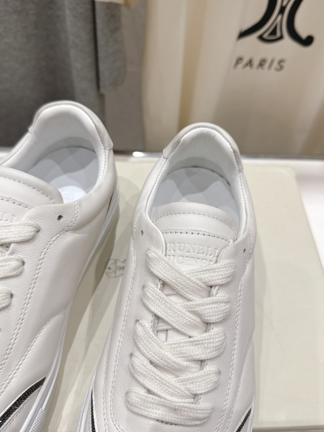 高版本出厂 Brunello Cucinelli 新款BC经典系带休闲鞋一脚蹬乐福鞋系列单鞋BC是意大利