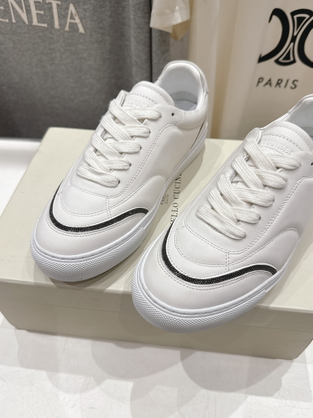 高版本出厂 Brunello Cucinelli 新款BC经典系带休闲鞋一脚蹬乐福鞋系列单鞋BC是意大利