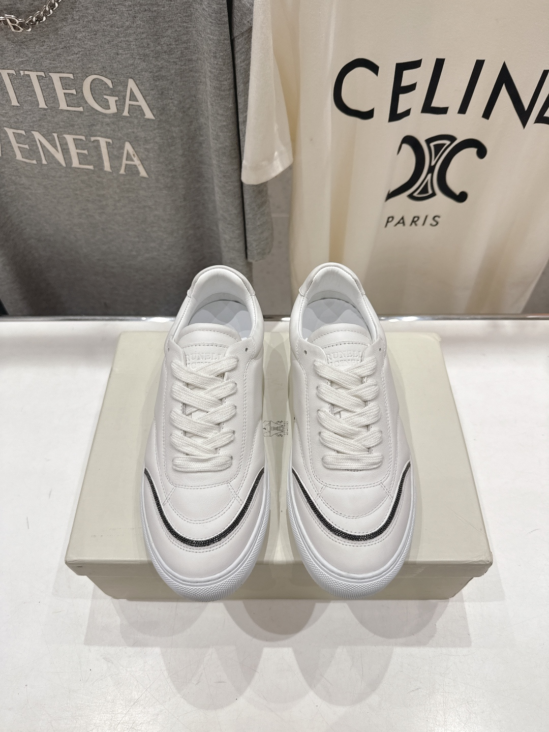 高版本出厂 Brunello Cucinelli 新款BC经典系带休闲鞋一脚蹬乐福鞋系列单鞋BC是意大利