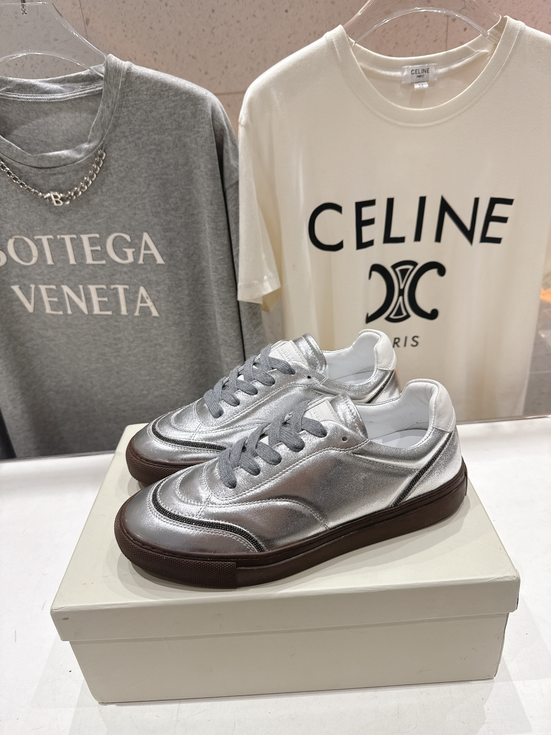 高版本出厂 Brunello Cucinelli 新款BC经典系带休闲鞋一脚蹬乐福鞋系列单鞋BC是意大利