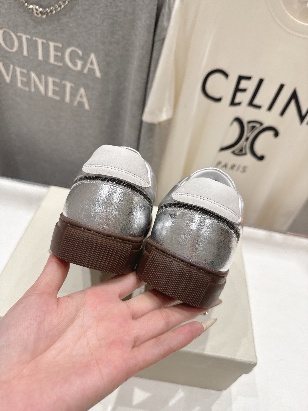 高版本出厂 Brunello Cucinelli 新款BC经典系带休闲鞋一脚蹬乐福鞋系列单鞋BC是意大利