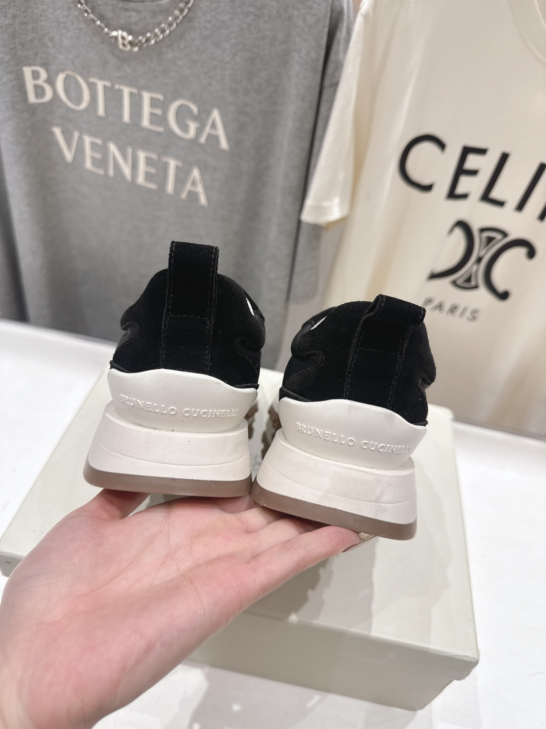 高版本出厂 Brunello Cucinelli 新款BC经典休闲鞋运动鞋系列单鞋BC是意大利知名品牌，