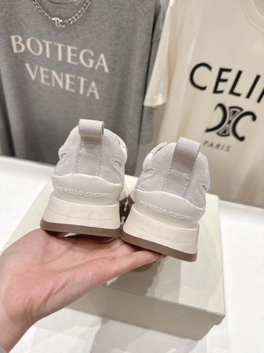 高版本出厂 Brunello Cucinelli 新款BC经典休闲鞋运动鞋系列单鞋BC是意大利知名品牌，