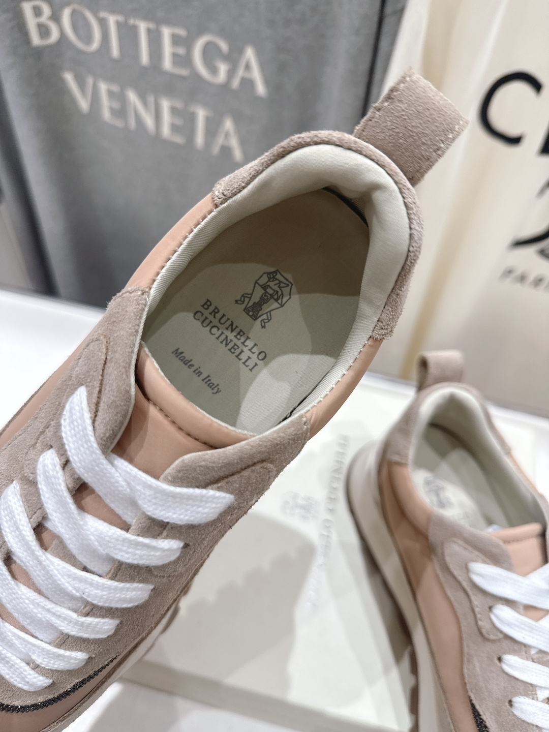 高版本出厂 Brunello Cucinelli 新款BC经典休闲鞋运动鞋系列单鞋BC是意大利知名品牌，