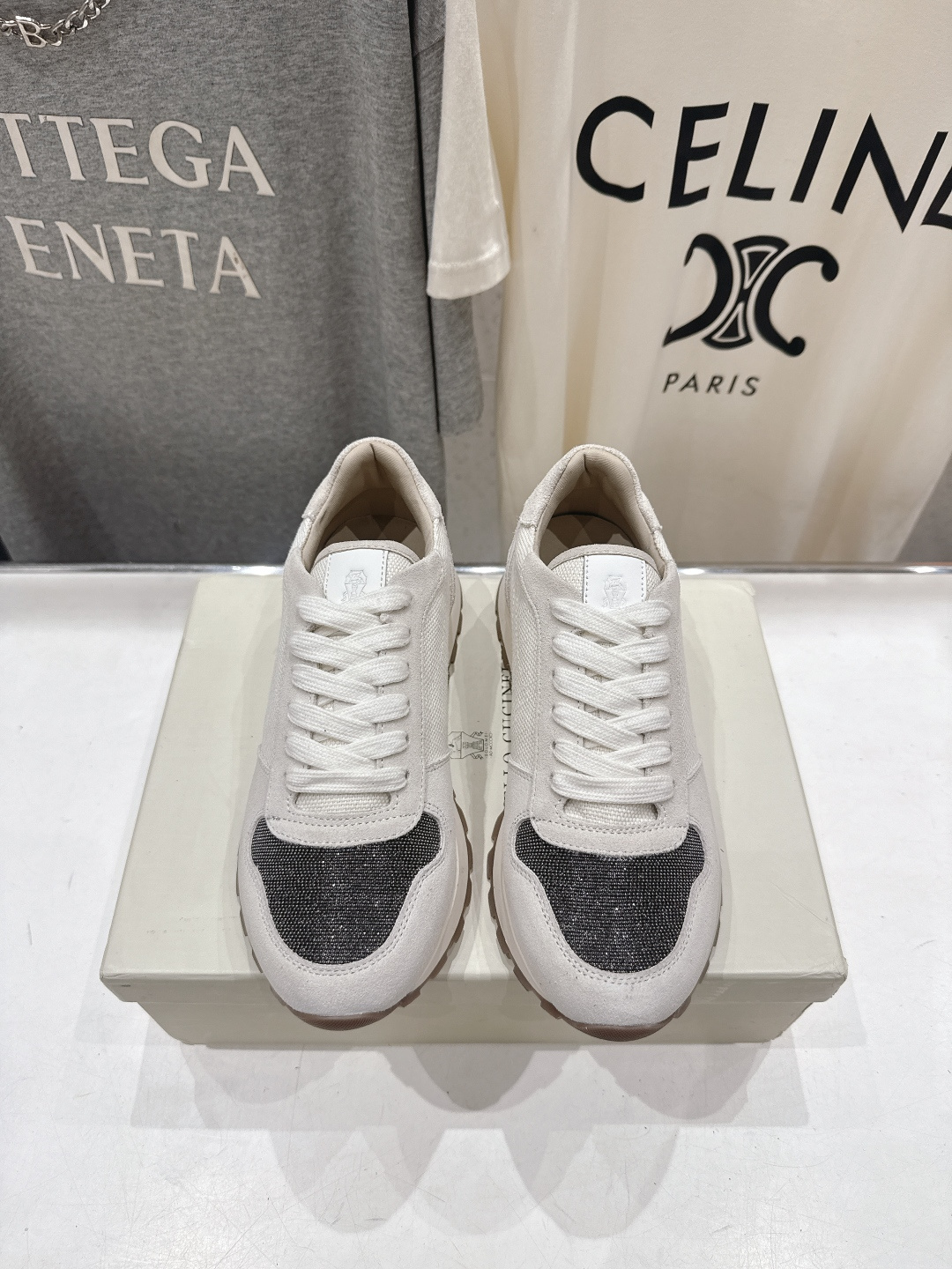 高版本出厂 Brunello Cucinelli 新款BC经典休闲鞋运动鞋系列单鞋BC是意大利知名品牌，