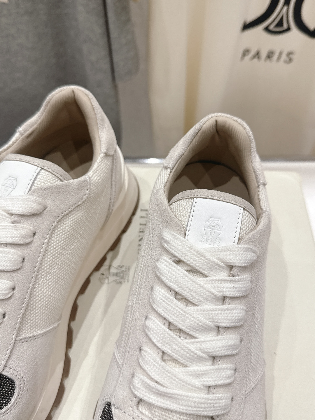 高版本出厂 Brunello Cucinelli 新款BC经典休闲鞋运动鞋系列单鞋BC是意大利知名品牌，