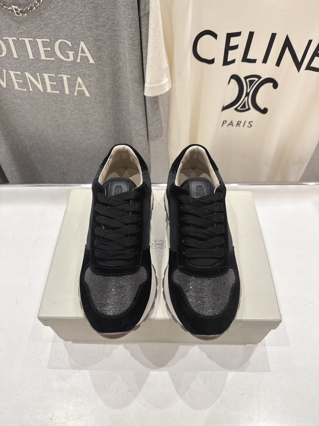 高版本出厂 Brunello Cucinelli 新款BC经典休闲鞋运动鞋系列单鞋BC是意大利知名品牌，