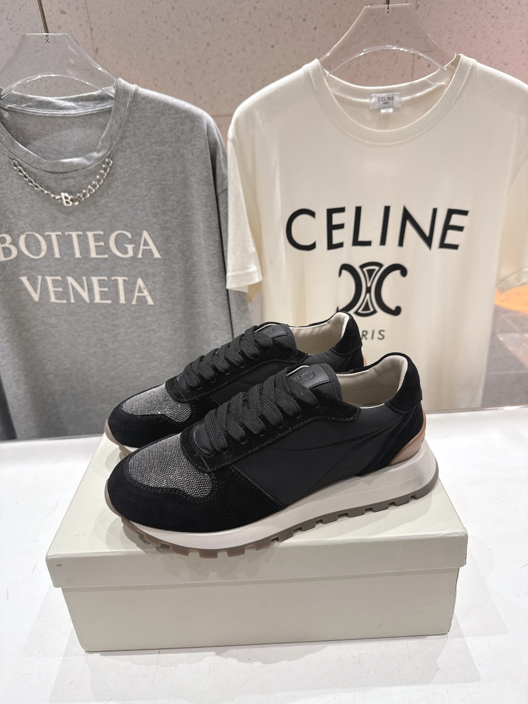 高版本出厂 Brunello Cucinelli 新款BC经典休闲鞋运动鞋系列单鞋BC是意大利知名品牌，