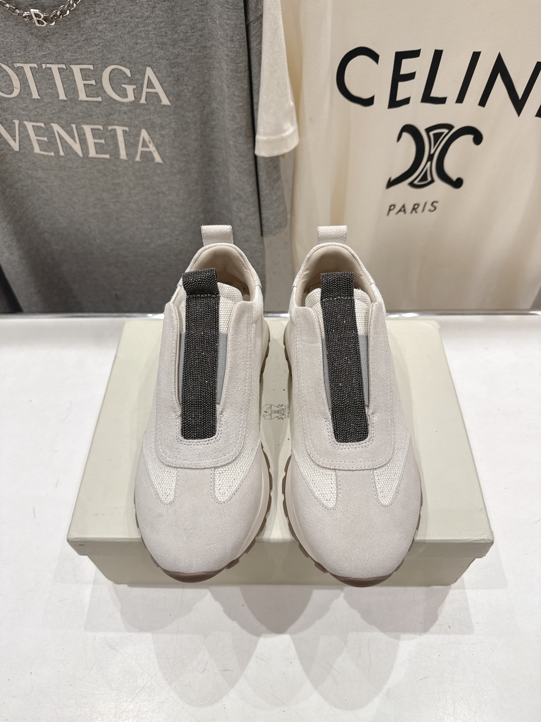 高版本出厂 Brunello Cucinelli 新款BC经典休闲鞋运动鞋系列单鞋BC是意大利知名品牌，