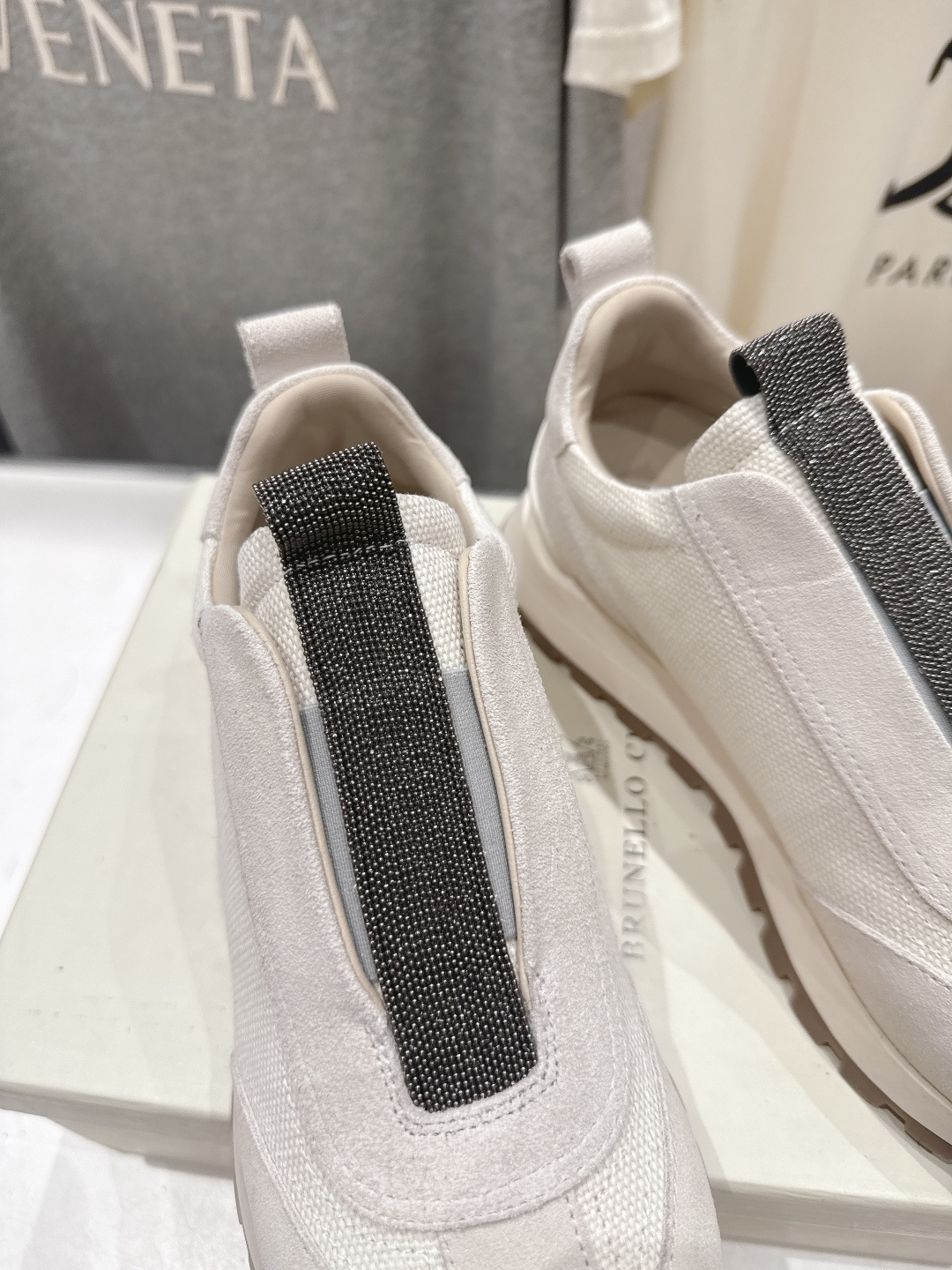 高版本出厂 Brunello Cucinelli 新款BC经典休闲鞋运动鞋系列单鞋BC是意大利知名品牌，