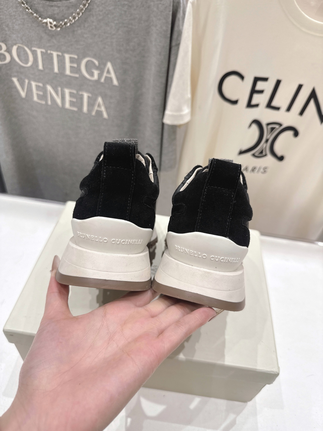高版本出厂 Brunello Cucinelli 新款BC经典休闲鞋运动鞋系列单鞋BC是意大利知名品牌，