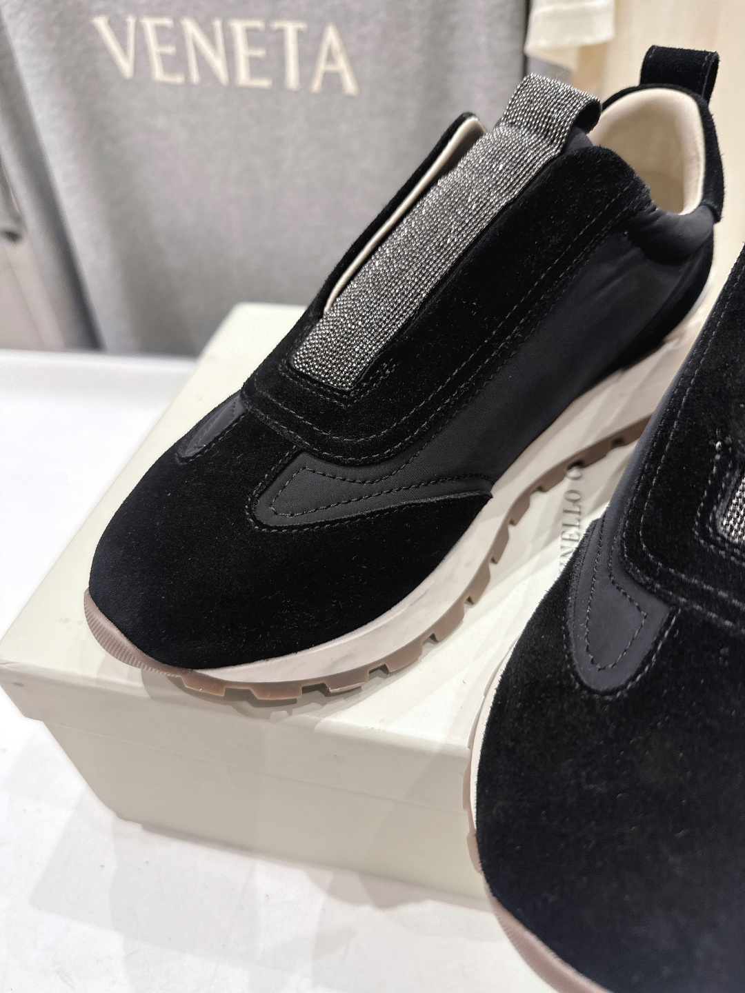 高版本出厂 Brunello Cucinelli 新款BC经典休闲鞋运动鞋系列单鞋BC是意大利知名品牌，