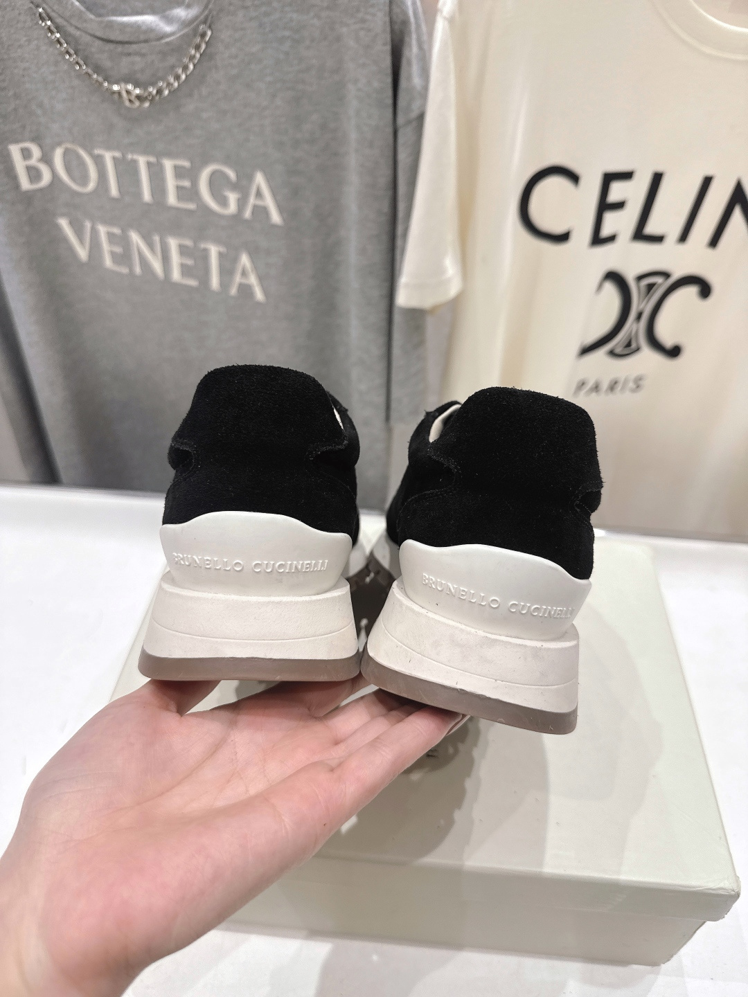 高版本出厂 Brunello Cucinelli 新款BC经典休闲鞋运动鞋系列单鞋BC是意大利知名品牌，