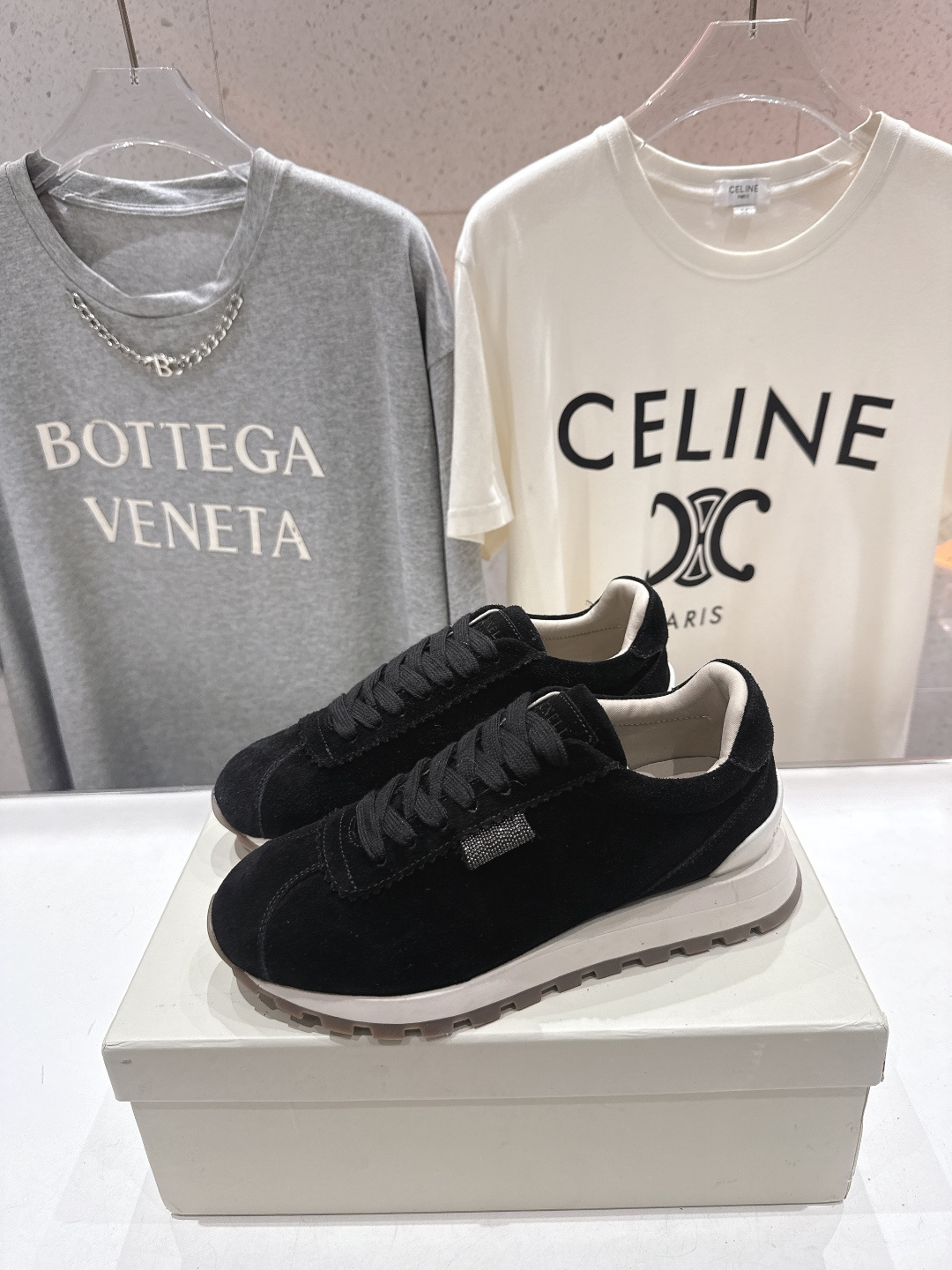 高版本出厂 Brunello Cucinelli 新款BC经典休闲鞋运动鞋系列单鞋BC是意大利知名品牌，