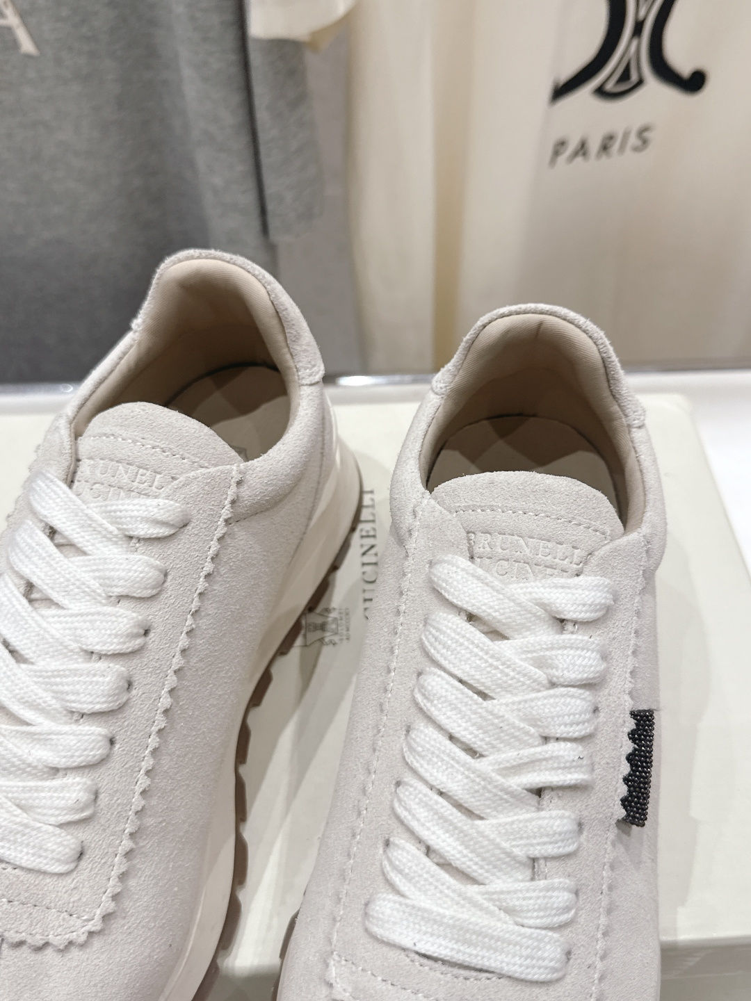 高版本出厂 Brunello Cucinelli 新款BC经典休闲鞋运动鞋系列单鞋BC是意大利知名品牌，