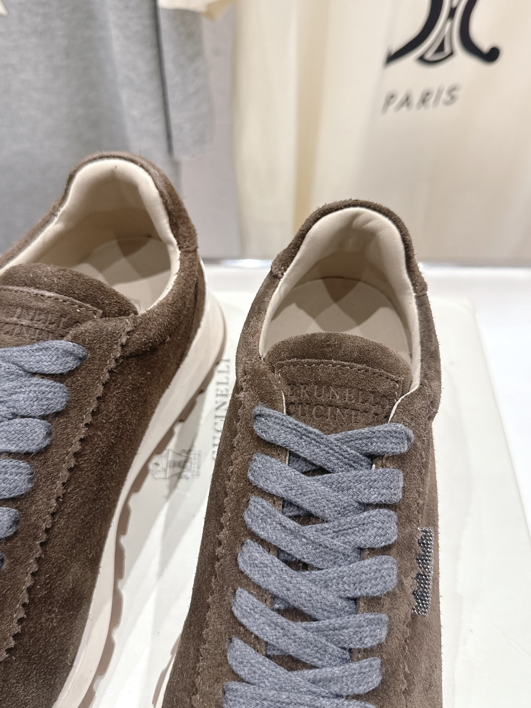高版本出厂 Brunello Cucinelli 新款BC经典休闲鞋运动鞋系列单鞋BC是意大利知名品牌，