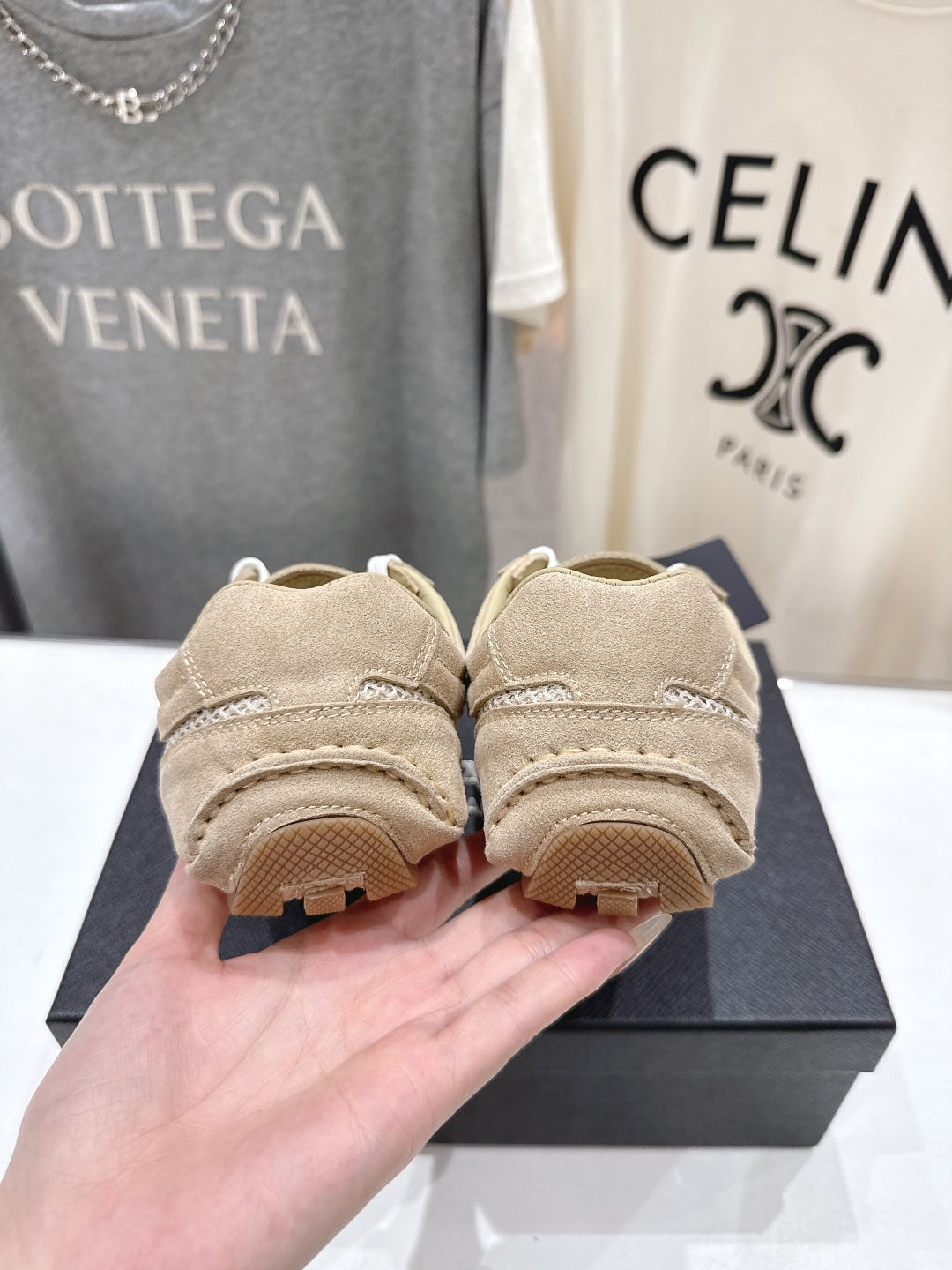 高版本出厂 Prada/普拉达P家26ssF029～new新款系带休闲运动鞋，上脚非常舒服软胶底素有踩云