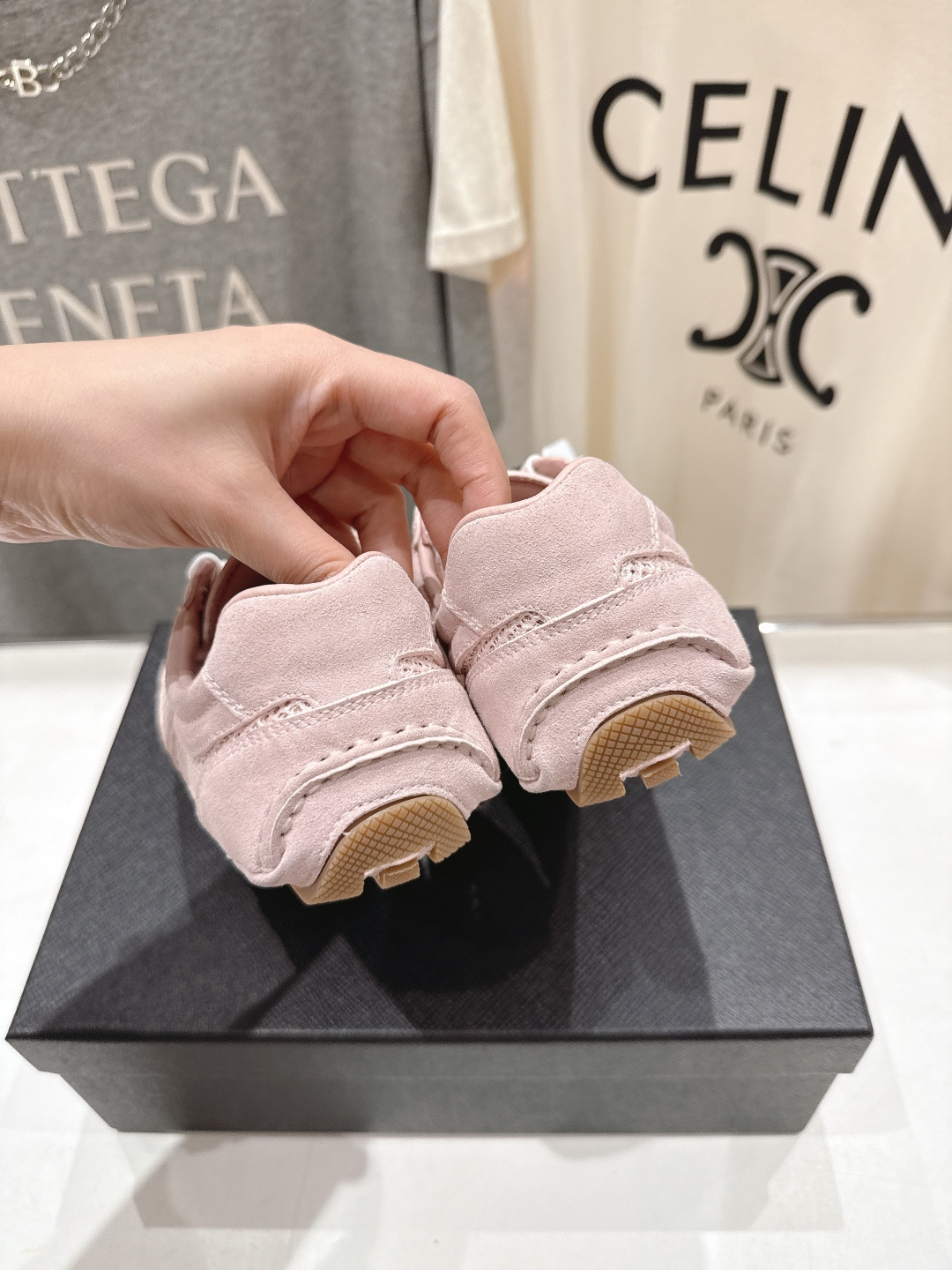 高版本出厂 Prada/普拉达P家26ssF029～new新款系带休闲运动鞋，上脚非常舒服软胶底素有踩云