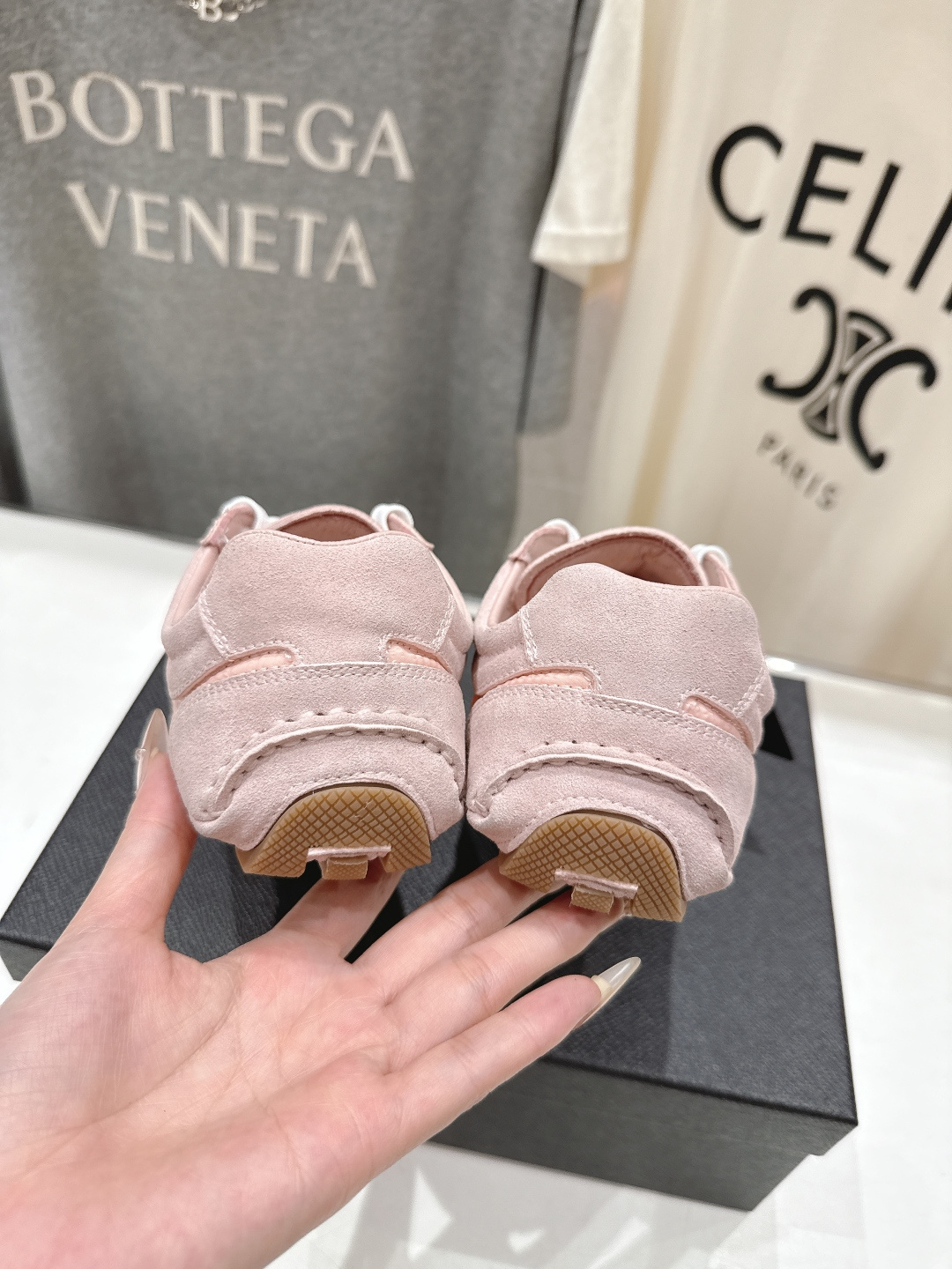 高版本出厂 Prada/普拉达P家26ssF029～new新款系带休闲运动鞋，上脚非常舒服软胶底素有踩云