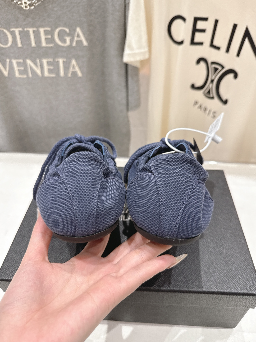 高版本出厂 Prada*普拉达P家26ssF029～new新款系带休闲鞋德训鞋，低调奢华懒人鞋，富人的不