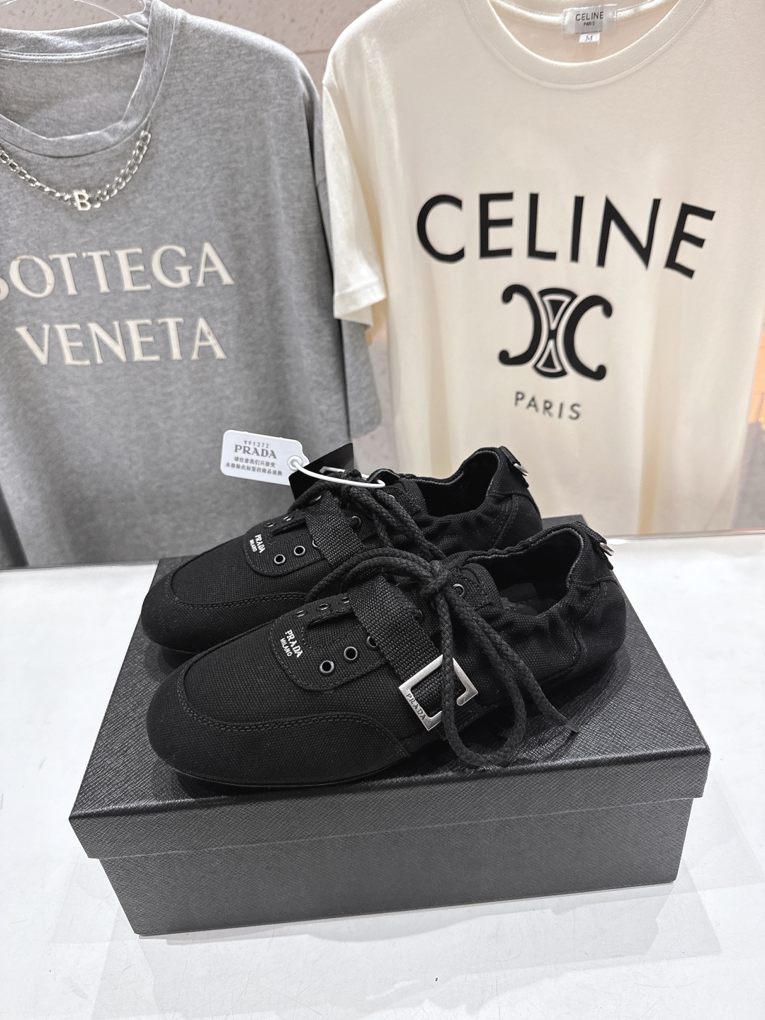 高版本出厂 Prada*普拉达P家26ssF029～new新款系带休闲鞋德训鞋，低调奢华懒人鞋，富人的不