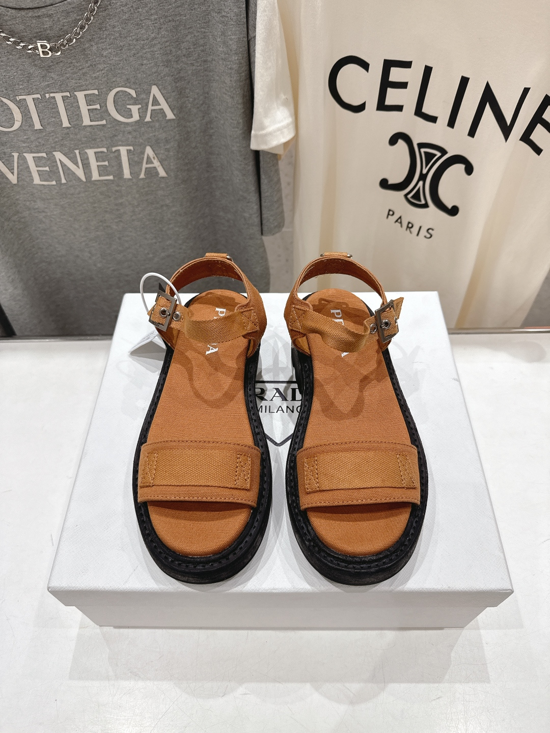 高版本出厂 Prada/普拉达F029 2026ss夏季新款复古风沙滩厚底凉鞋这个鞋型真的属于经典不会过