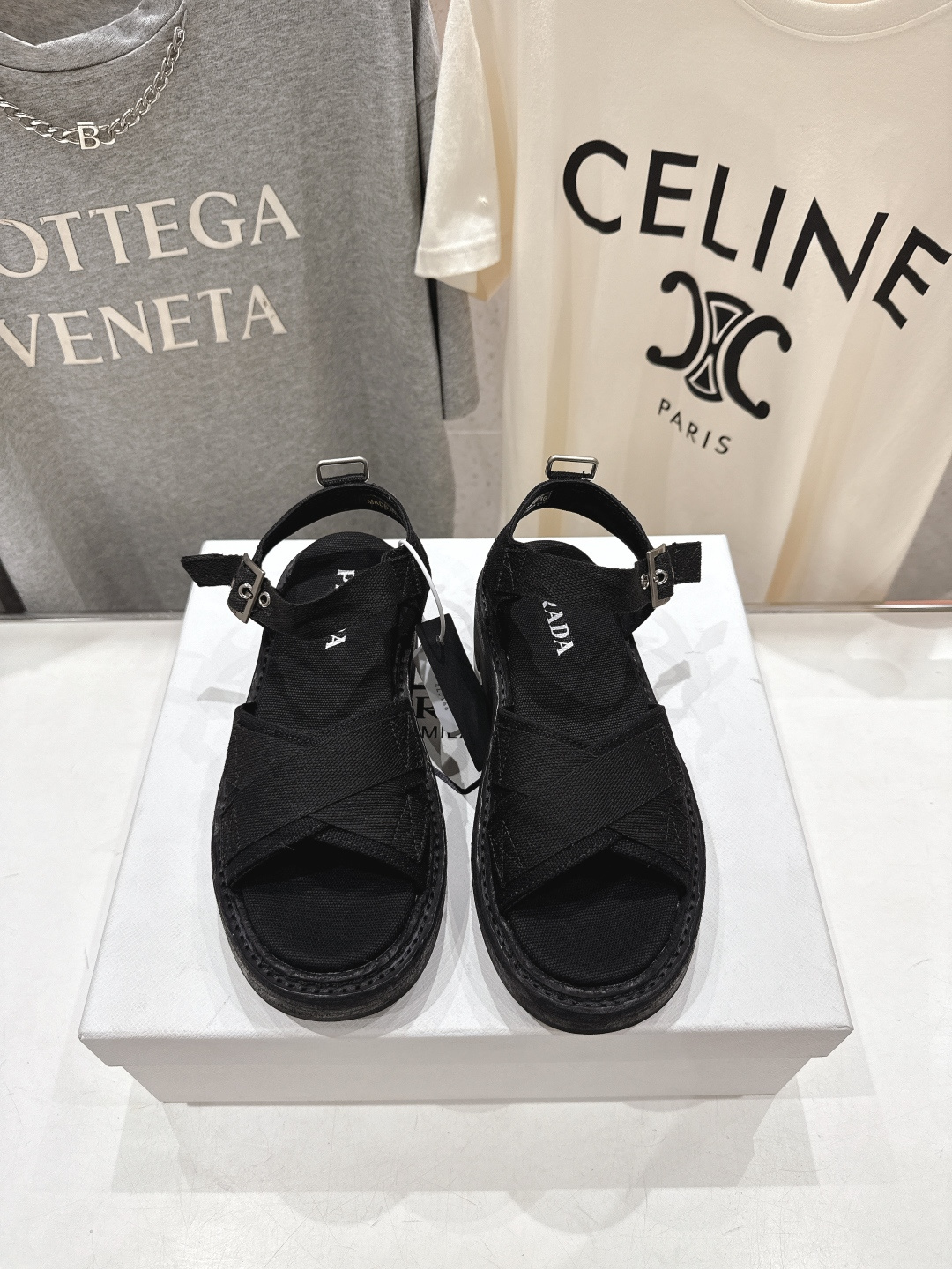 高版本出厂 Prada/普拉达F029 2026ss夏季新款复古风沙滩厚底凉鞋这个鞋型真的属于经典不会过